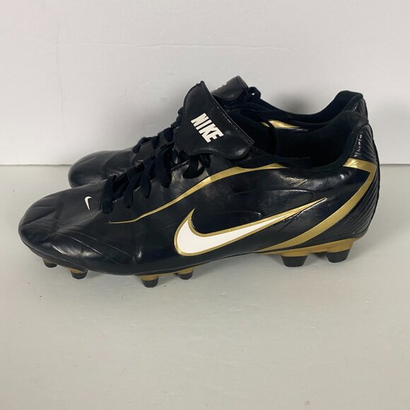 Nike Rio III SG Soccer Cleats Mens Size 12 Black Gold 316628-017 boots Shoes - Picture 8 of 14